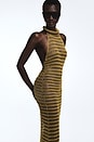 view 6 of 7 ROBE DE SOIRÉE BRUNI in Bronze