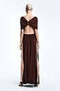 view 3 of 5 ROBE DE SOIRÉE KONSTANTIN in Brown