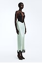 view 1 of 6 ROBE ALOUETTE in Mint & Black