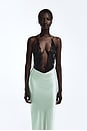 view 4 of 6 ROBE ALOUETTE in Mint & Black