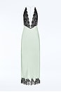 view 6 of 6 ROBE ALOUETTE in Mint & Black