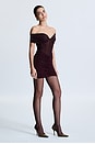 view 5 of 5 Marcel Mini Dress in Dark Brown