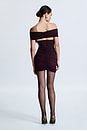 view 6 of 5 Marcel Mini Dress in Dark Brown