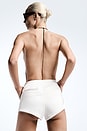 view 4 of 6 Delille Tailored Hot Short in Ivory