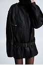 view 7 of 6 Rouen Leather Jacket in Black