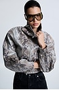 view 2 of 6 Matteo Snake Jacket in Light Snake