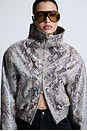 view 6 of 6 Matteo Snake Jacket in Light Snake