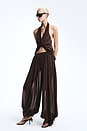 view 2 of 5 Benoit Silk Pant in Brown