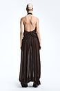 view 4 of 5 Benoit Silk Pant in Brown