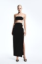 view 4 of 7 Elettra Crop Top in Black