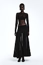 view 2 of 7 Etienor Crop Top in Black