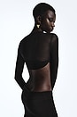view 4 of 7 Etienor Crop Top in Black