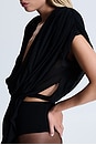 view 5 of 4 Cleo Silk Top in Black
