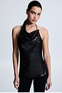 view 2 of 5 Severine Leather Top in Black