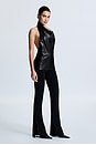 view 4 of 5 Severine Leather Top in Black