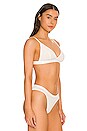 view 2 of 4 SOUTIEN-GORGE NO 2. TRIANGLE in White