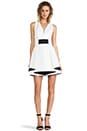 view 4 of 5 Bonded Neo Flounce Dress in White