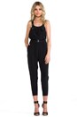 view 1 of 5 Silk Jumpsuit in Black