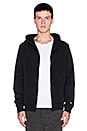 view 2 of 4 Seconds Zip Hoodie in Black