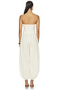 view 4 of 4 Corset Jumpsuit in Cream