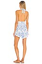 view 3 of 3 Leas Cutout Dress in White & Blue