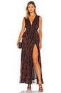view 1 of 3 Aine Maxi Dress in Brown