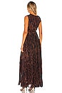 view 3 of 3 Aine Maxi Dress in Brown
