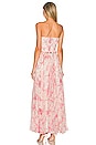 view 3 of 3 Ava Strapless Maxi Dress in Rosewood