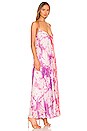 view 3 of 5 Ava Maxi Dress in Fuchsia & Lilac