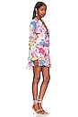 view 2 of 3 Aster Long Sleeve Mini Dress in Multi