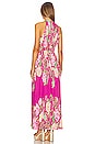 view 3 of 3 Chloe Long Dress in Fuchsia Pink