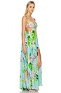 view 3 of 4 Maxi Dress in Turquoise