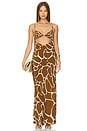 view 1 of 3 Maxi Dress in Brown