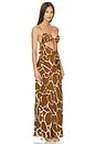 view 2 of 3 Maxi Dress in Brown