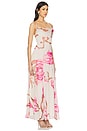 view 2 of 3 Maxi Dress in White & Pink