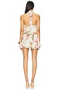 view 3 of 3 Mini Dress in Cream Pink Mulit