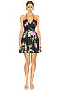 view 1 of 3 MINIVESTIDO DRESS in Black Multi