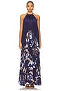 view 1 of 4 Halter Maxi Dress in Navy