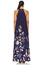 view 3 of 4 Halter Maxi Dress in Navy