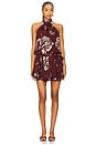 view 1 of 3 Short Dress in Wine