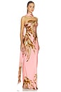 view 1 of 4 Strapless Maxi Dress in Pink