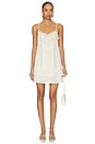 view 1 of 4 ROBE COURTE LACE DETAIL MINI DRESS in Cream