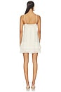 view 3 of 4 ROBE COURTE LACE DETAIL MINI DRESS in Cream
