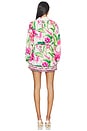 view 3 of 3 ROBE COURTE MINI DRESS WITH DETACHABLE BELT in Ivory
