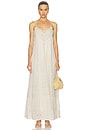 view 1 of 4 ROBE LONGUE EN DENTELLE LACE MAXI DRESS in Cream