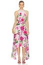 view 1 of 3 MAXIVESTIDO HANKY HEM MAXI DRESS in Ivory