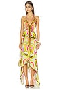 view 1 of 3 MINIVESTIDO HIGH-LOW HANDKERCHIEF DRESS in Multi