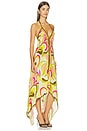 view 2 of 3 MINIVESTIDO HIGH-LOW HANDKERCHIEF DRESS in Multi