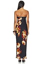 view 4 of 3 Strapless Maxi Dress in Black