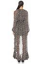 view 4 of 5 Hi-lo Ruffled Dress in Snake